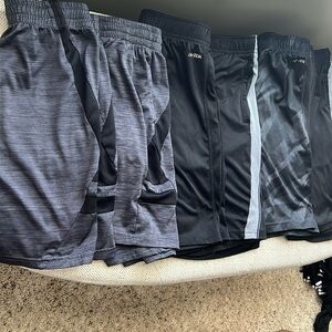 6 Tek Gear Shorts 10/12 boys.  All in great condition.